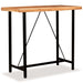 Barbord heltre akasie 120x60x107 cm