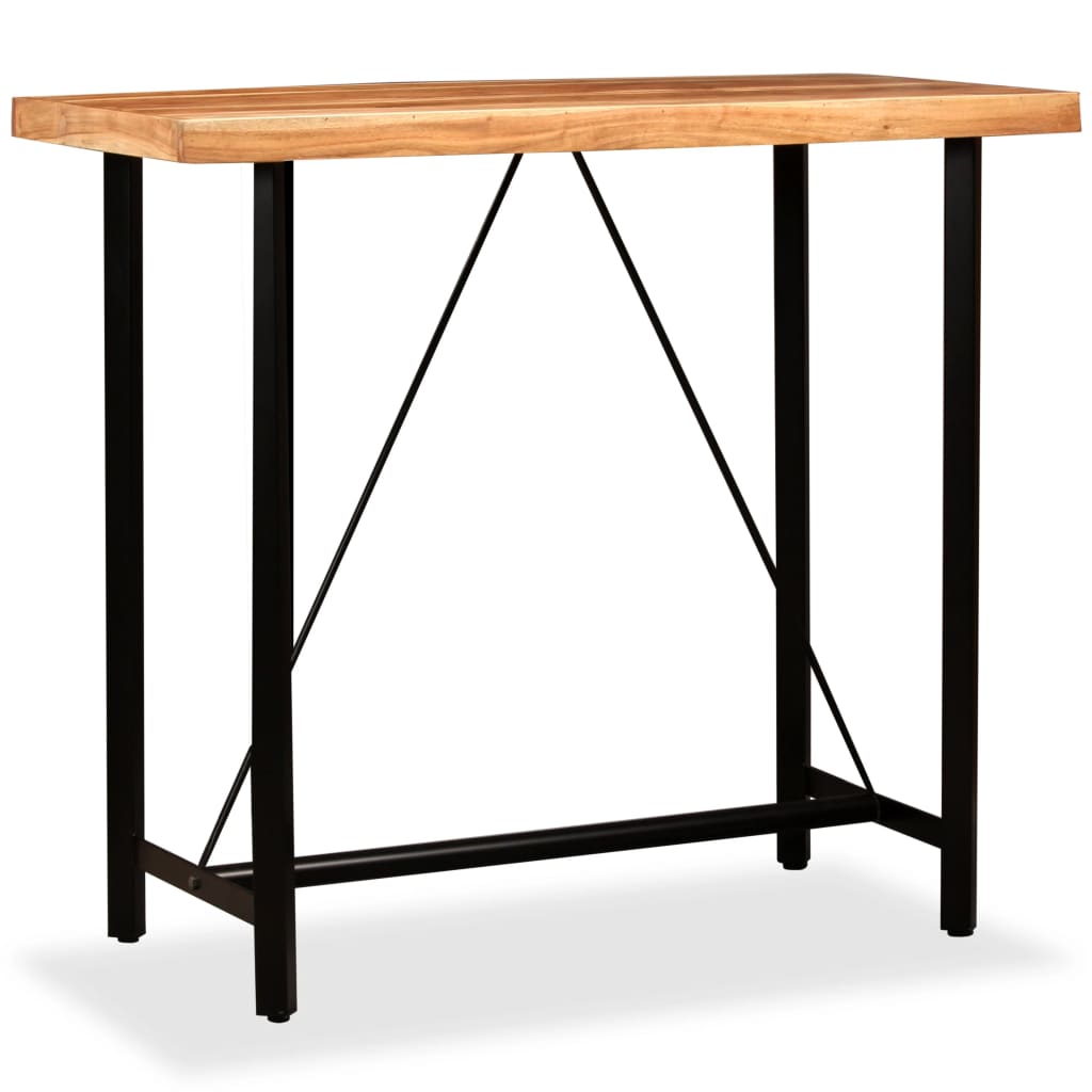 Barbord heltre akasie 120x60x107 cm