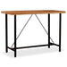 Barbord heltre akasie 150x70x107 cm