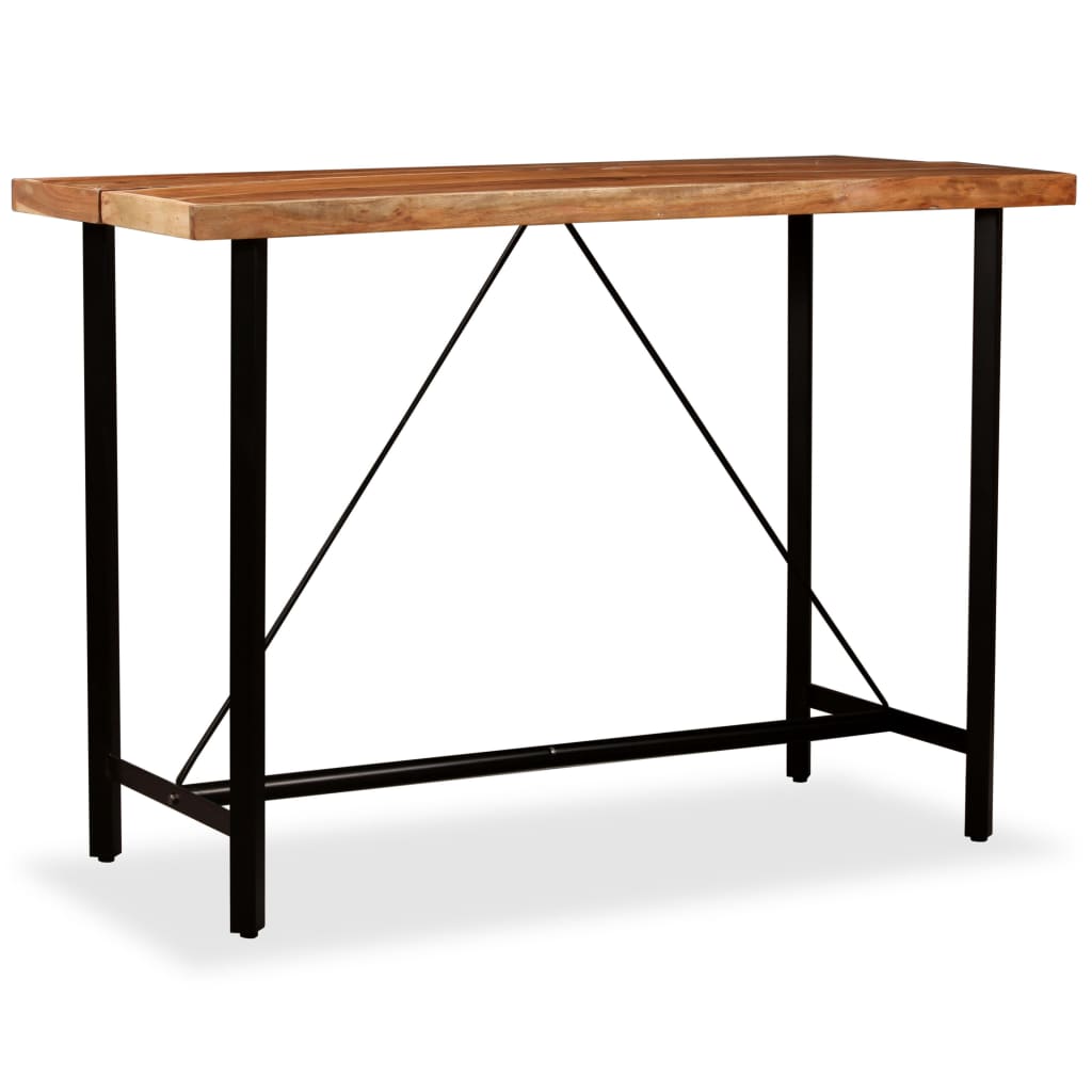 Barbord heltre akasie 150x70x107 cm