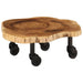 Salongbord heltre akasie 60x55x25 cm