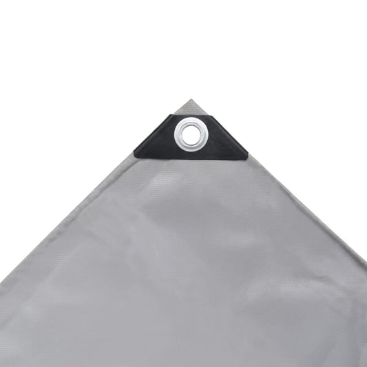 Presenning 650 g/m² 4x8 m grå
