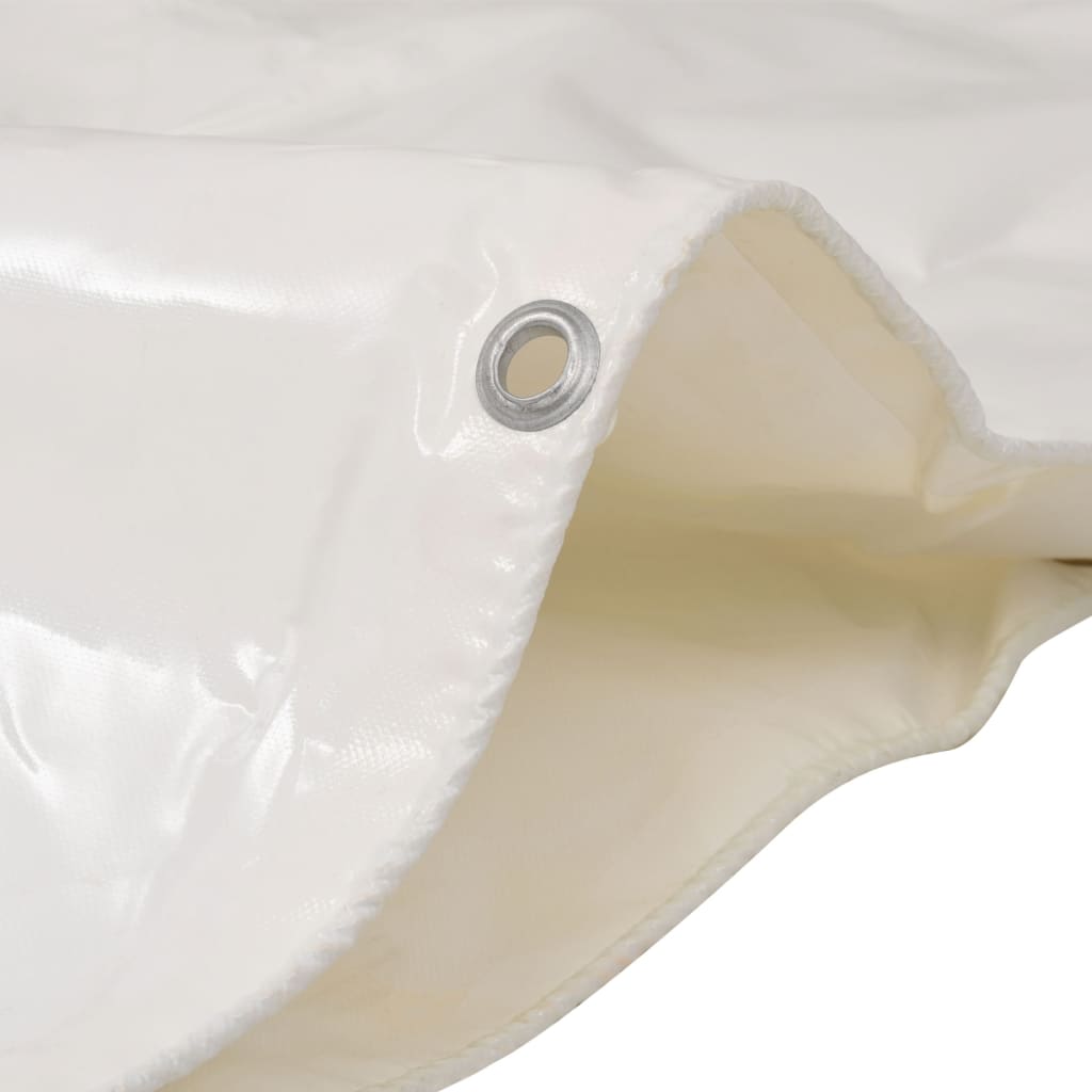 Presenning 650 g/m² 2x3 m hvit