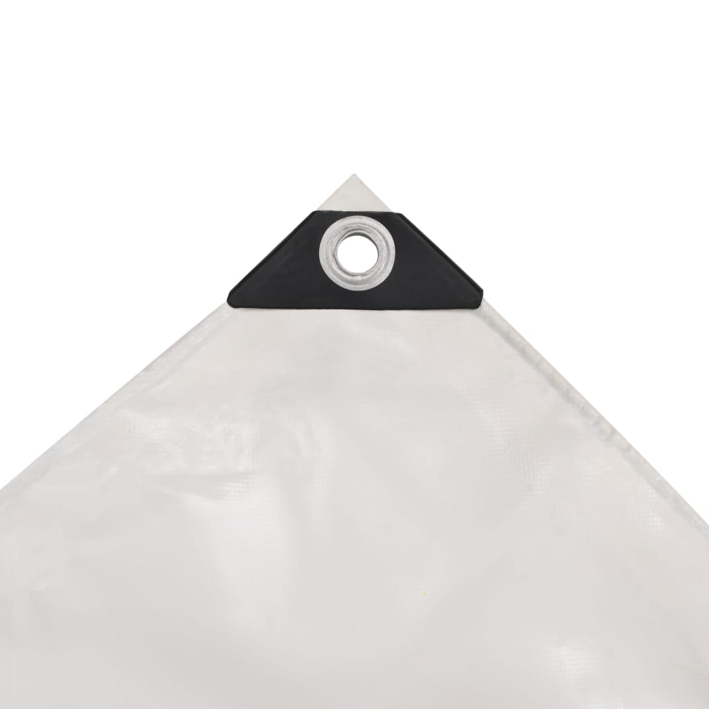 Presenning 650 g/m² 3x6 m hvit