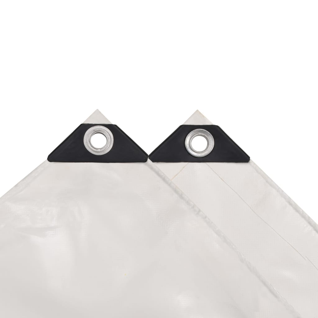 Presenning 650 g/m² 4x8 m hvit