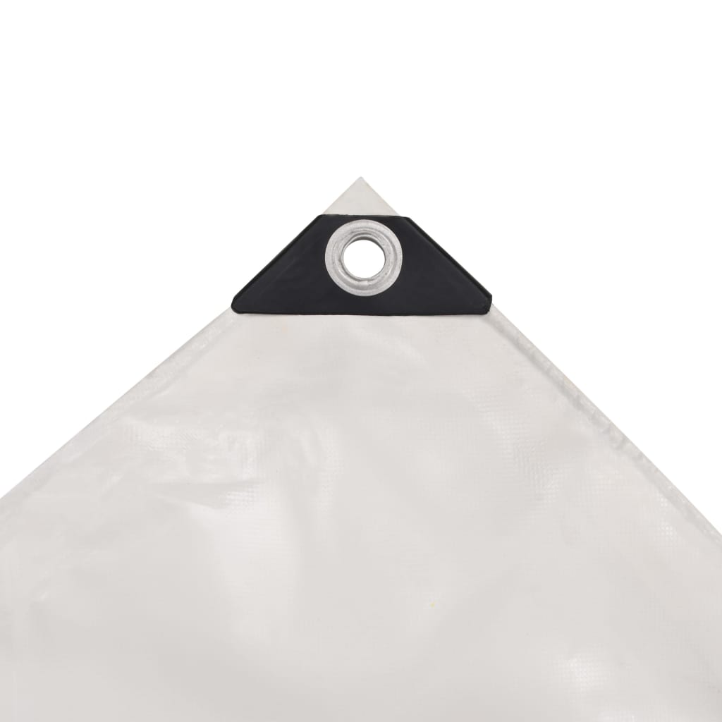 Presenning 650 g/m² 4x8 m hvit
