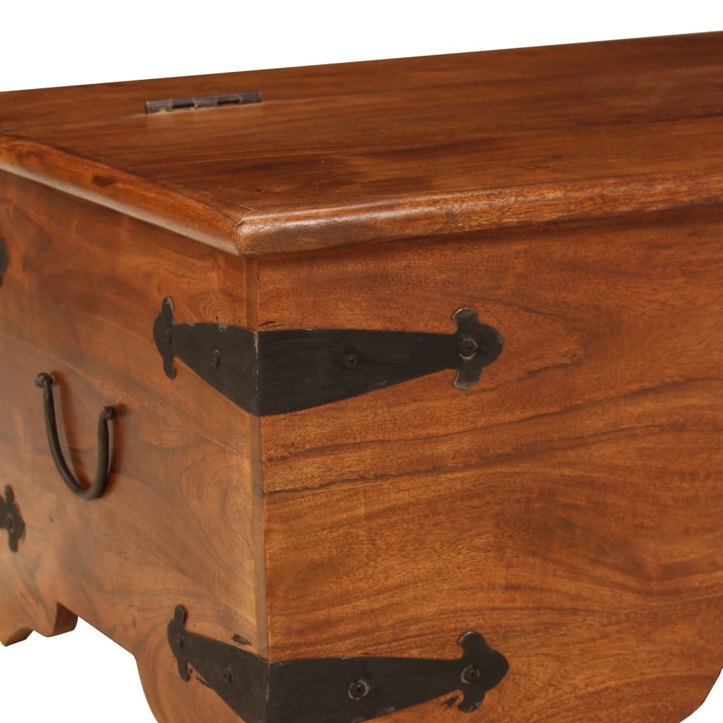 Salongbord heltre akasie honningfinish 110x55x35 cm