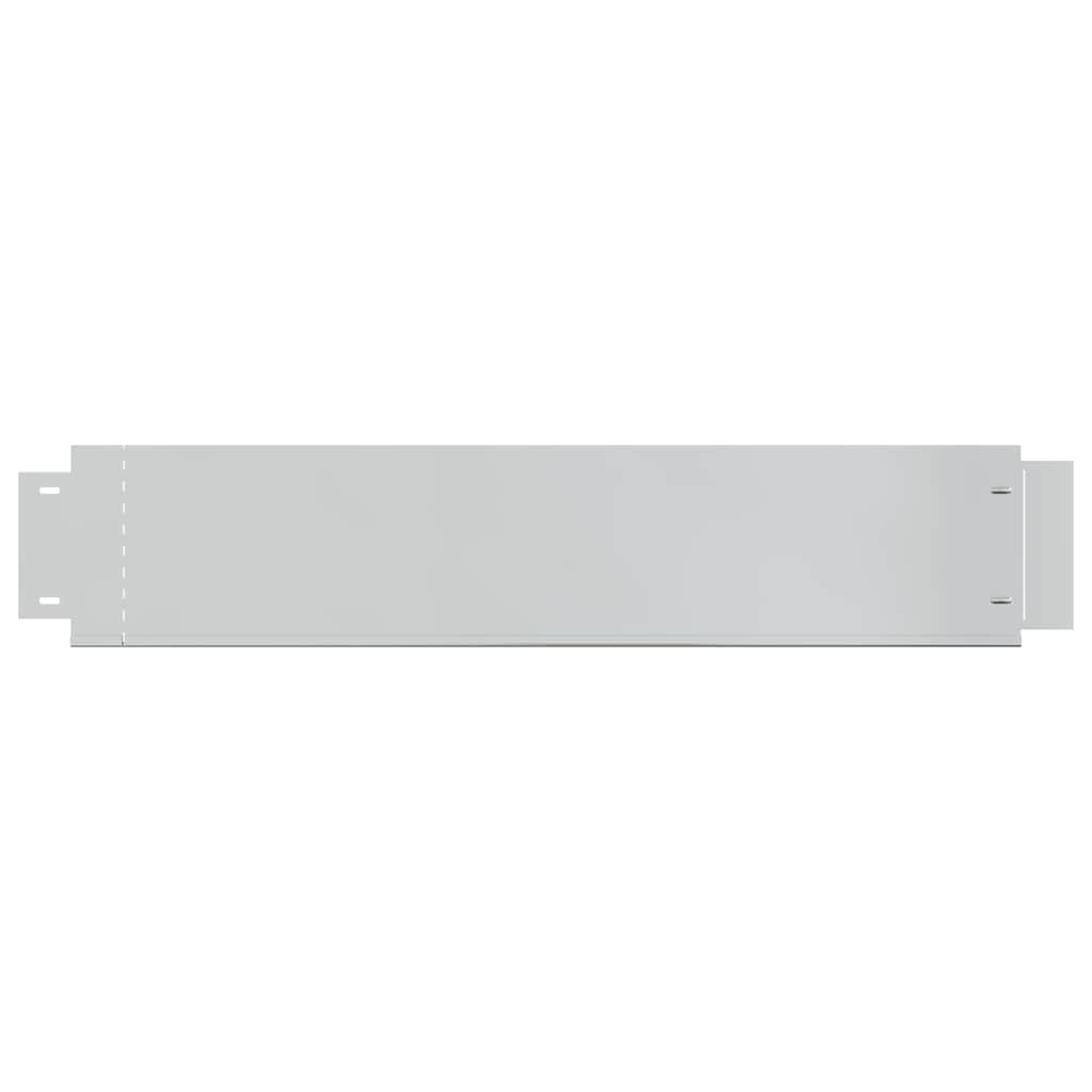 Plengjerde 10 stk galvanisert stål 100x20 cm