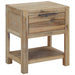 Nattbord med skuff 40x30x48 cm heltre akasie