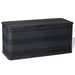 Putekasse 117x45x56 cm svart