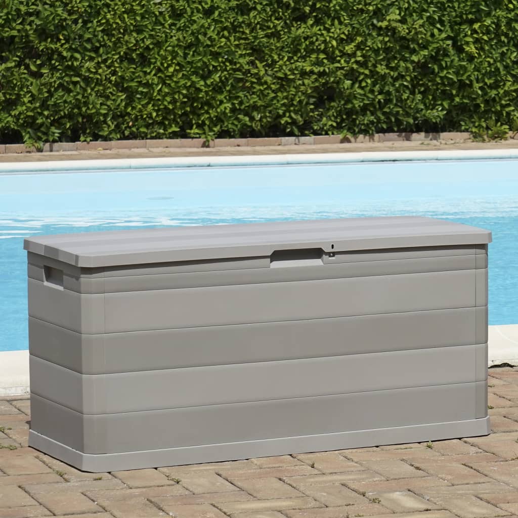 Putekasse 117x45x56 cm grå