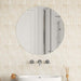 Veggspeilsett 70 cm rundt glass