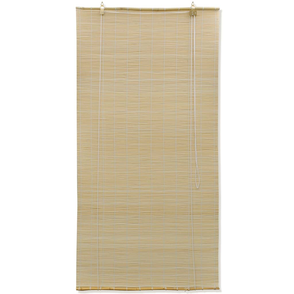 Rullegardin bambus 80x220 cm naturell vidaXL