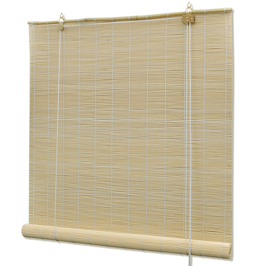 Rullegardin bambus 100x220 cm naturell