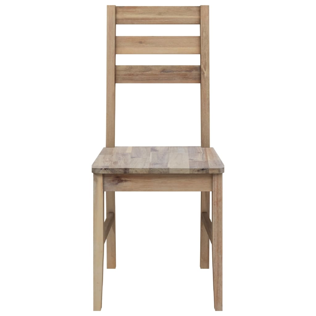 Spisestoler 2 stk heltre akasie