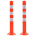 Sperrestolper 2 stk plast 75 cm