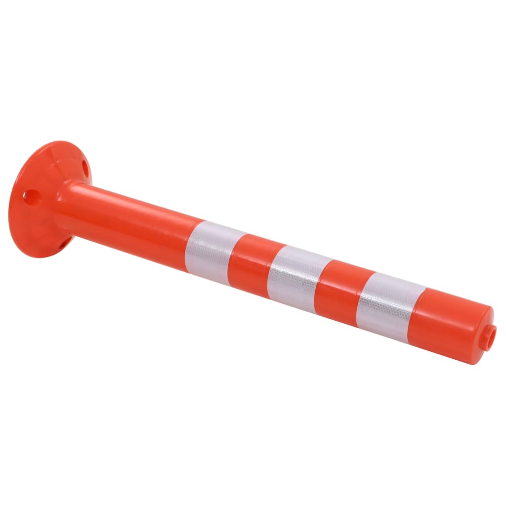 Sperrestolper 5 stk plast 75 cm
