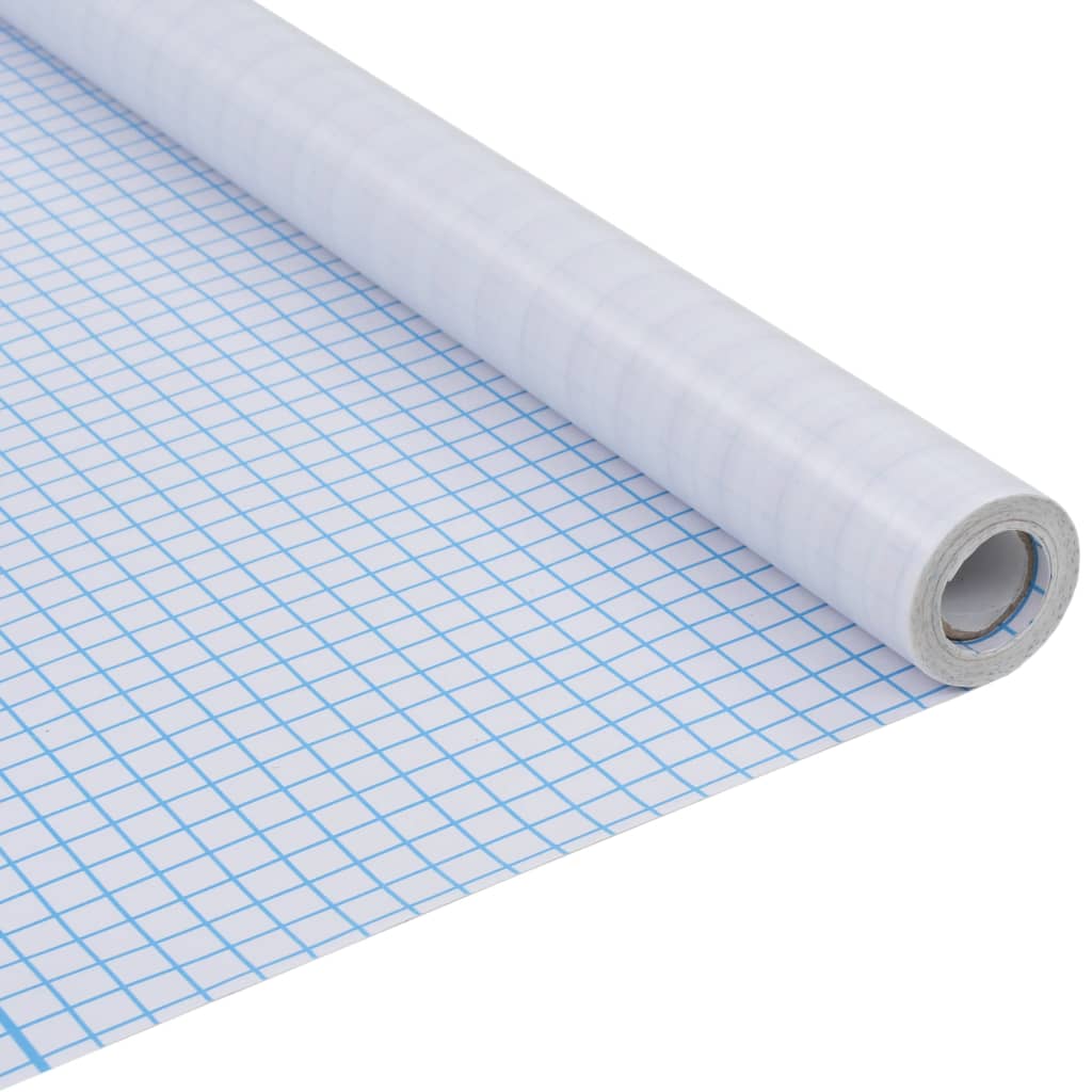 Vindusfilm frostet og stripet mønster 0,9x5 m PVC