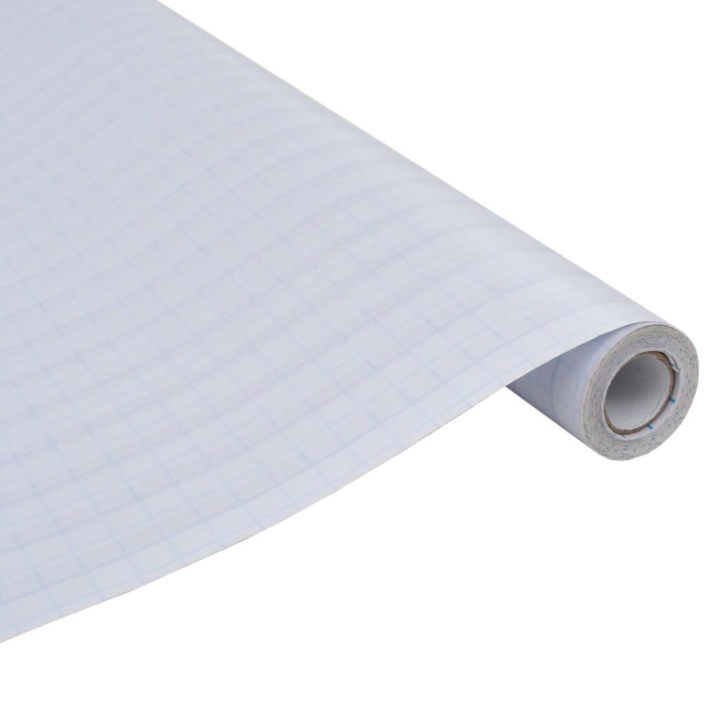 Vindusfilm frostet og stripet mønster 0,9x5 m PVC