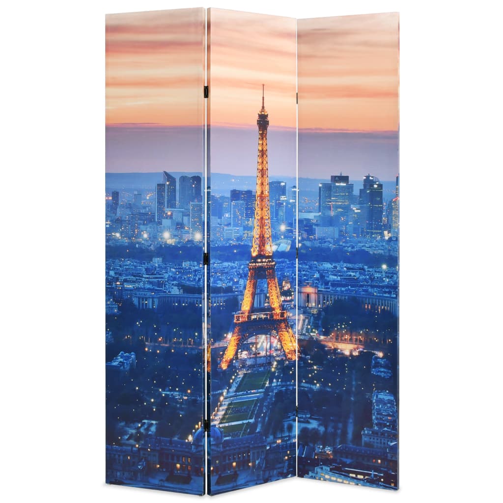 Sammenleggbar romdeler 120x170 cm Paris natt