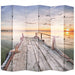 Sammenleggbar romdeler 228x170 cm innsjø