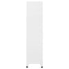 Garderobeskap med 18 rom metall 90x40x180 cm