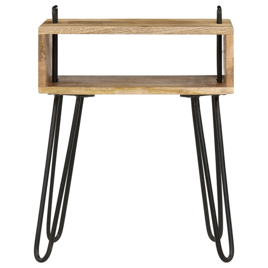 Nattbord heltre mango 40x34x47 cm