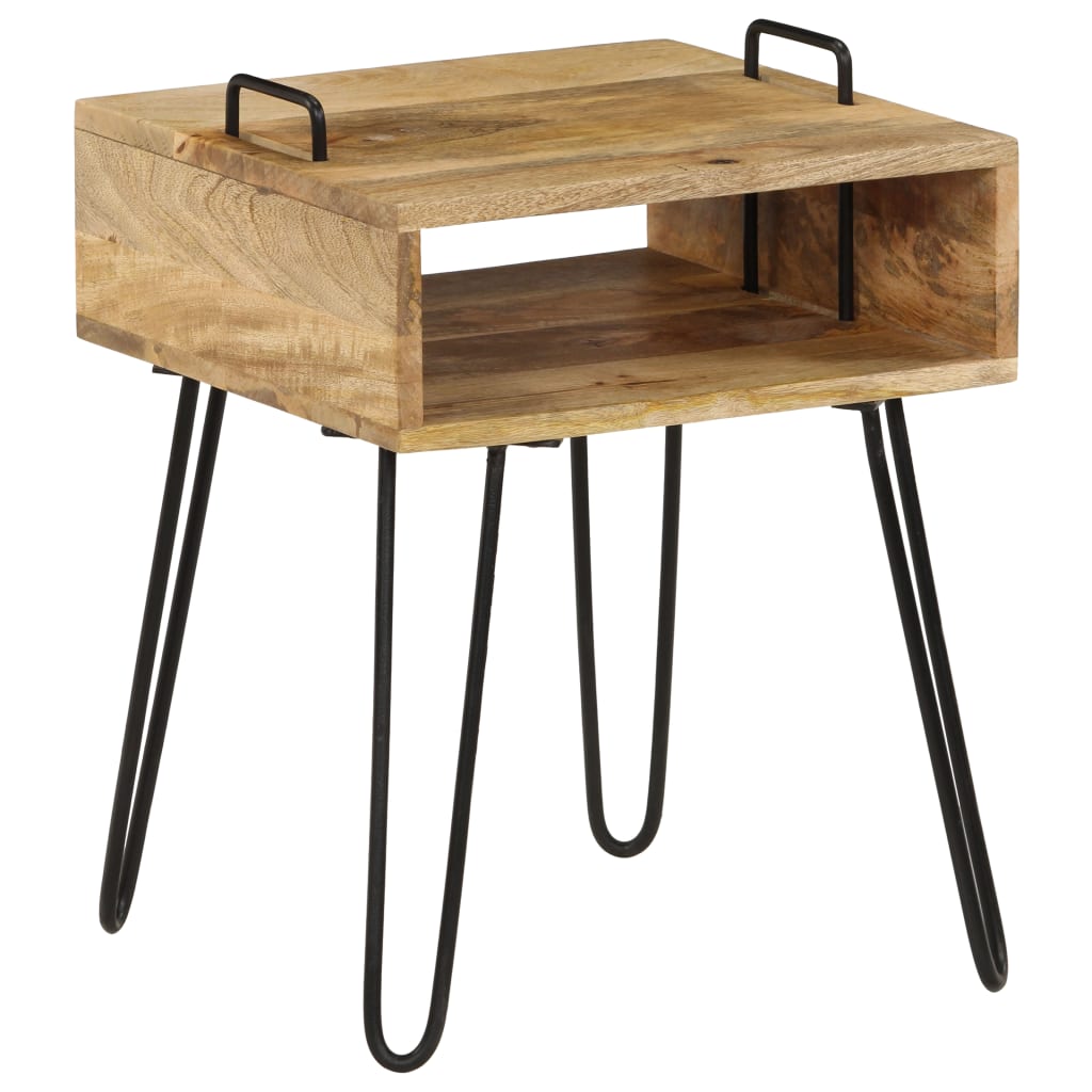 Nattbord heltre mango 40x34x47 cm