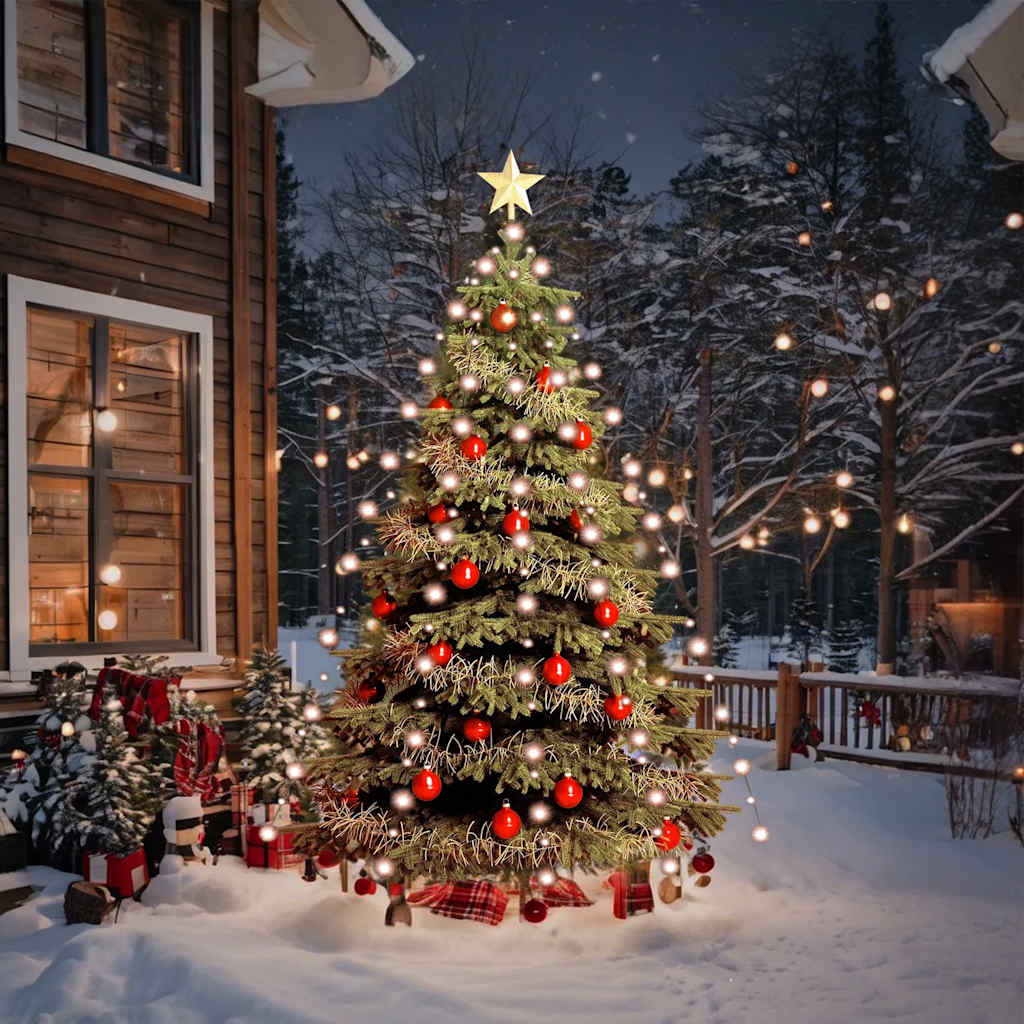 Juletrelys med 180 lysdioder 180 cm