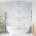 Dusjforheng 80x240 cm kvadrat
