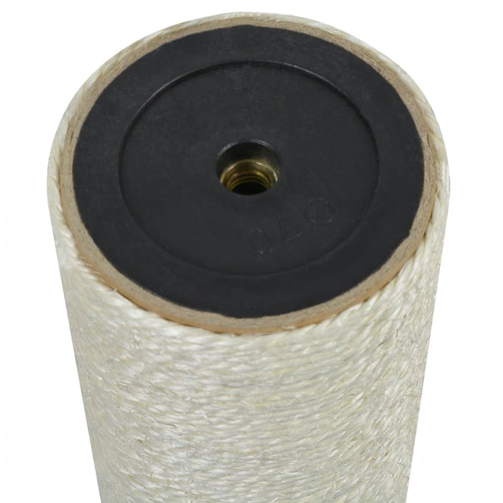 Klorestativ til katt 8x55 cm 10 mm beige