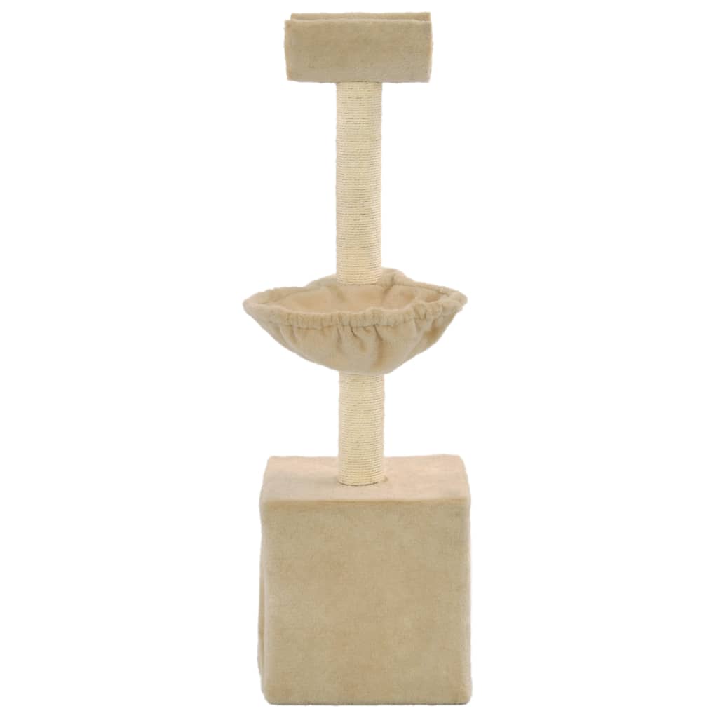 Kloretre med klorestenger i sisal 105 cm beige