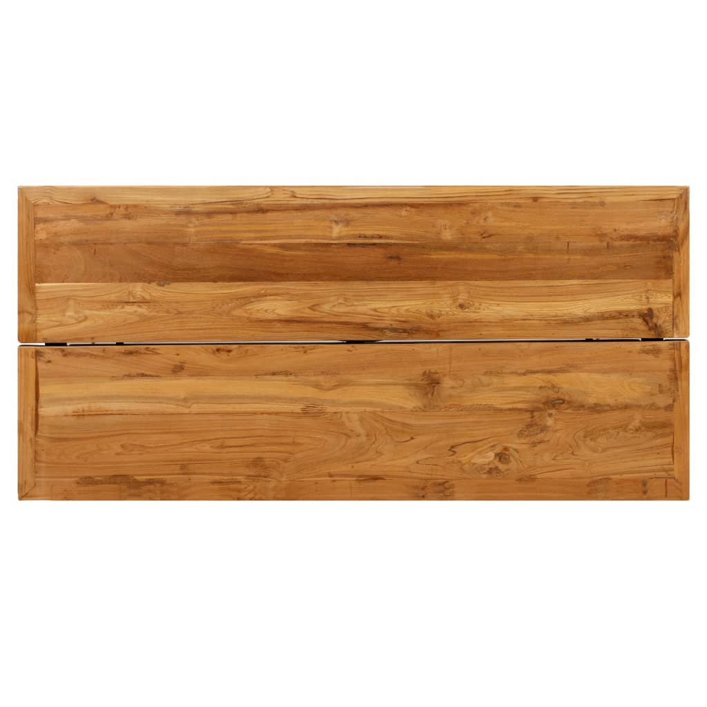 Barbord gjenvunnet heltre teak 150x70x106 cm