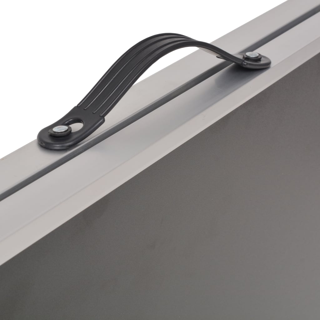 Foldbart tapetbord MDF og aluminium 200x60x78 cm