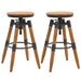 Barstoler 2 stk heltre gran