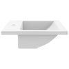 Servant granitt 600x450x120 mm hvit