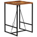 Barbord gjenvunnet heltre 70x70x106 cm