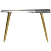 Aviator skrivebord i gammeldags luftfartsstil 120x60x76 cm