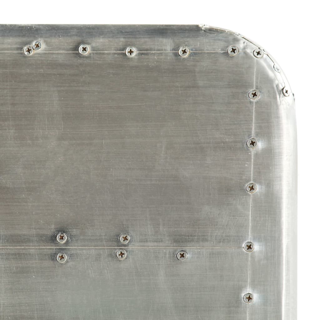 Aviator skrivebord i gammeldags luftfartsstil 120x60x76 cm