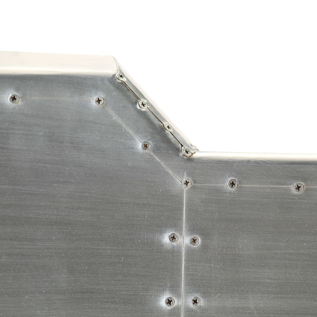 Aviator skrivebord i gammeldags luftfartsstil 120x60x76 cm