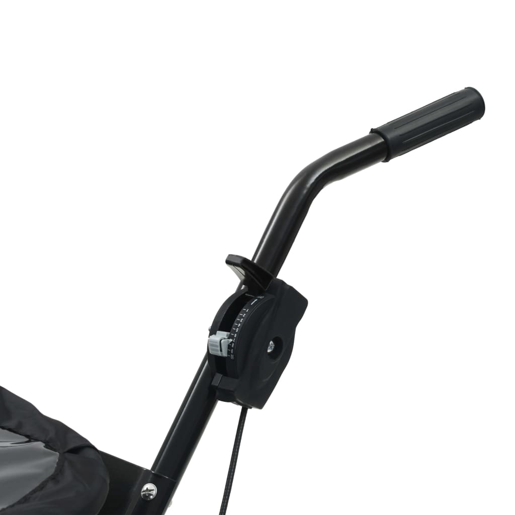 Manuell saltspreder PVC og stål 106x73x76 cm 45 L