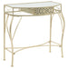 Sidebord fransk stil metall 82x39x76 cm gull