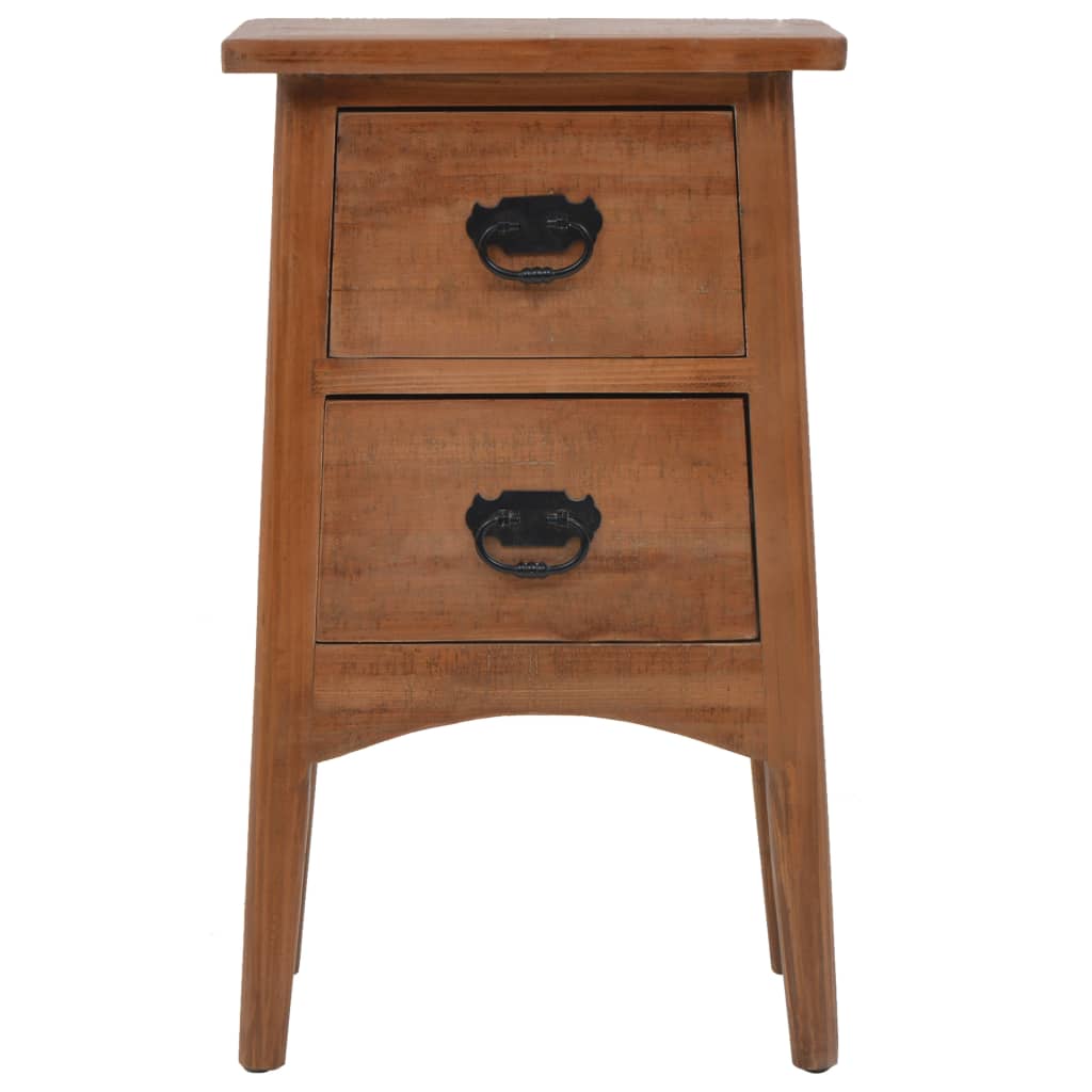 Nattbord heltre gran 40x29x68 cm gran