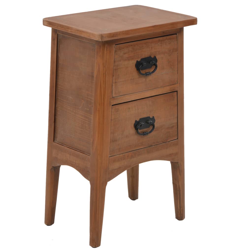 Nattbord heltre gran 40x29x68 cm gran