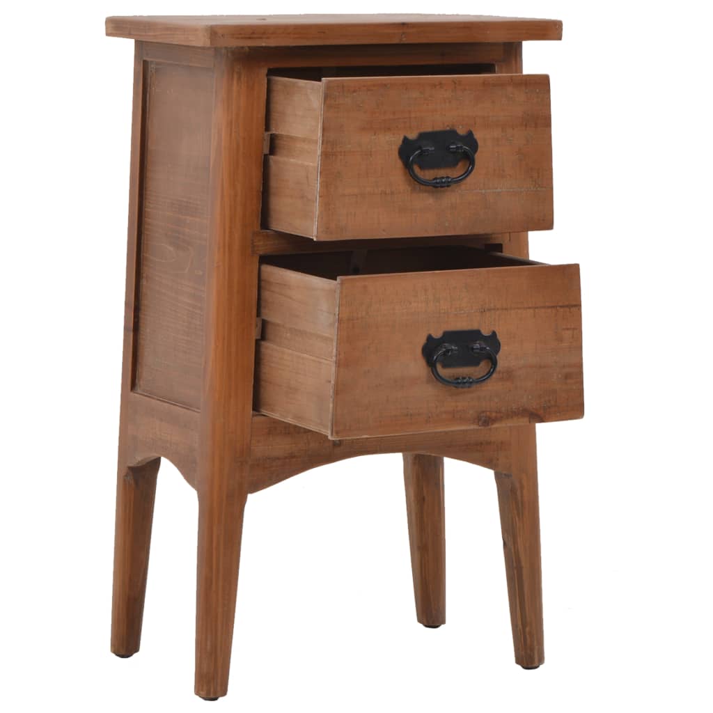 Nattbord heltre gran 40x29x68 cm gran