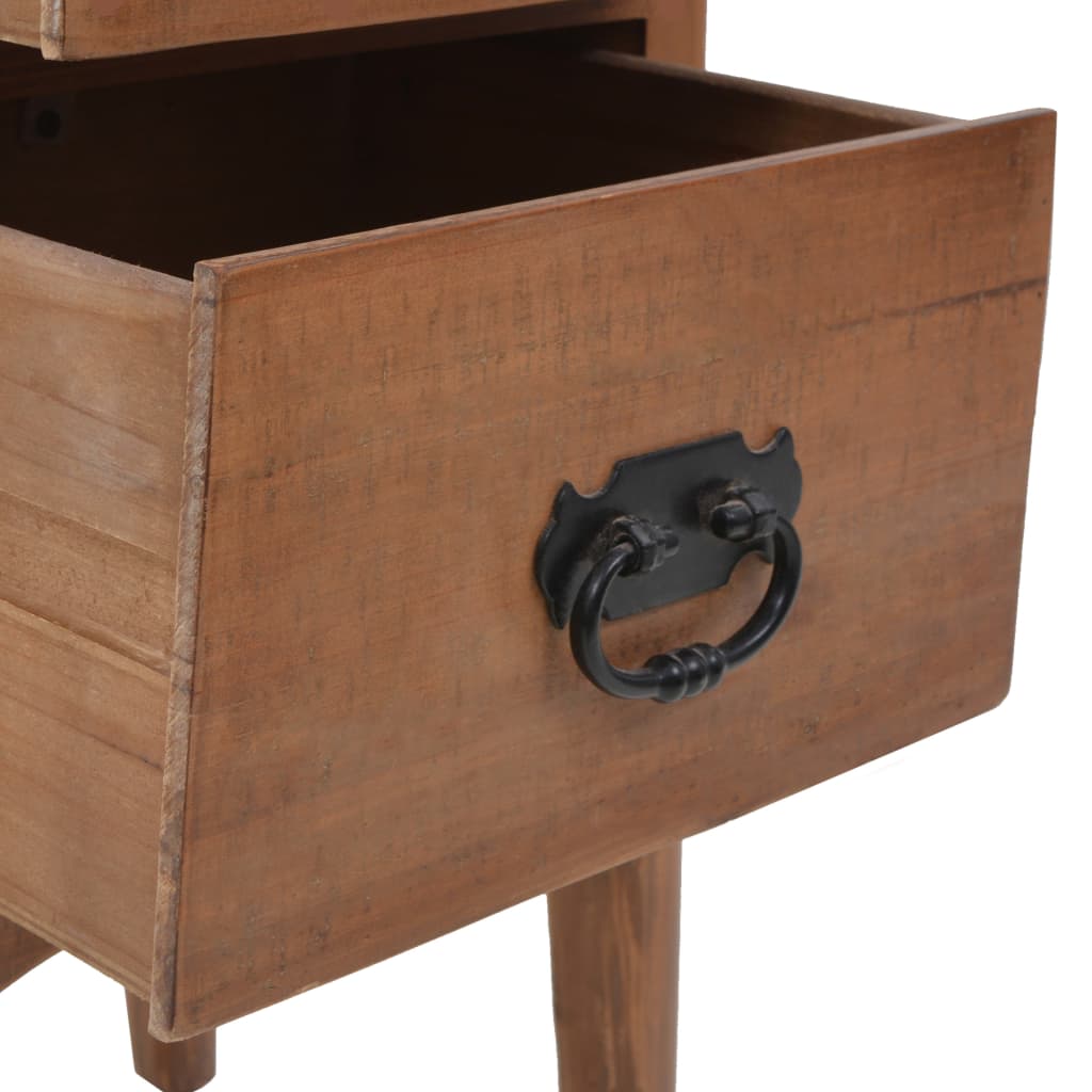 Nattbord heltre gran 40x29x68 cm gran