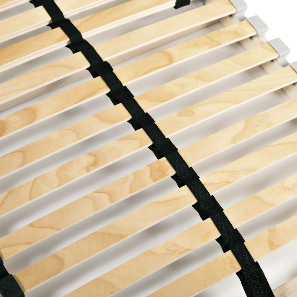 Spilebase med 28 lameller 7 soner 90x200 cm vidaXL