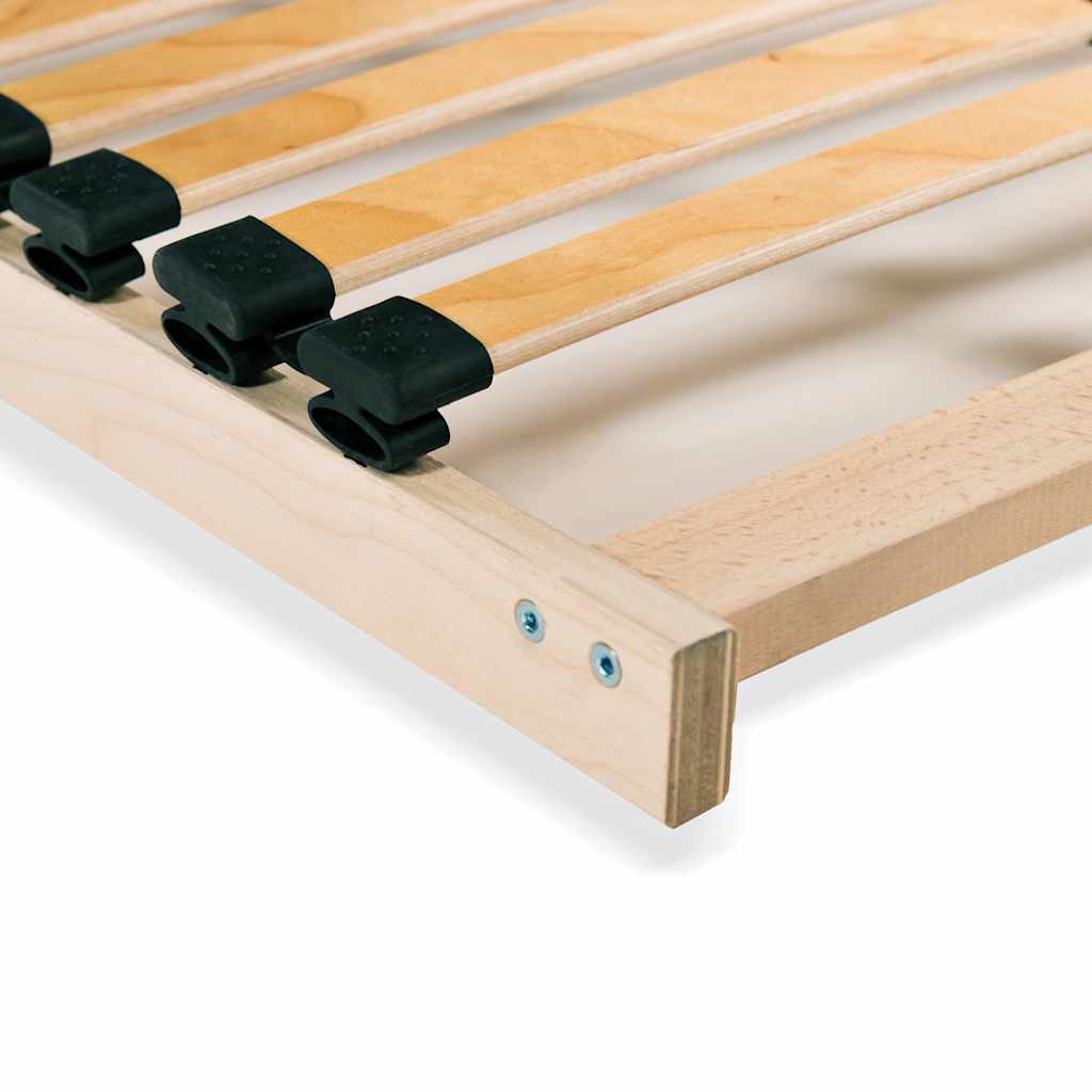 Spilebase med 28 lameller 7 soner 120x200 cm