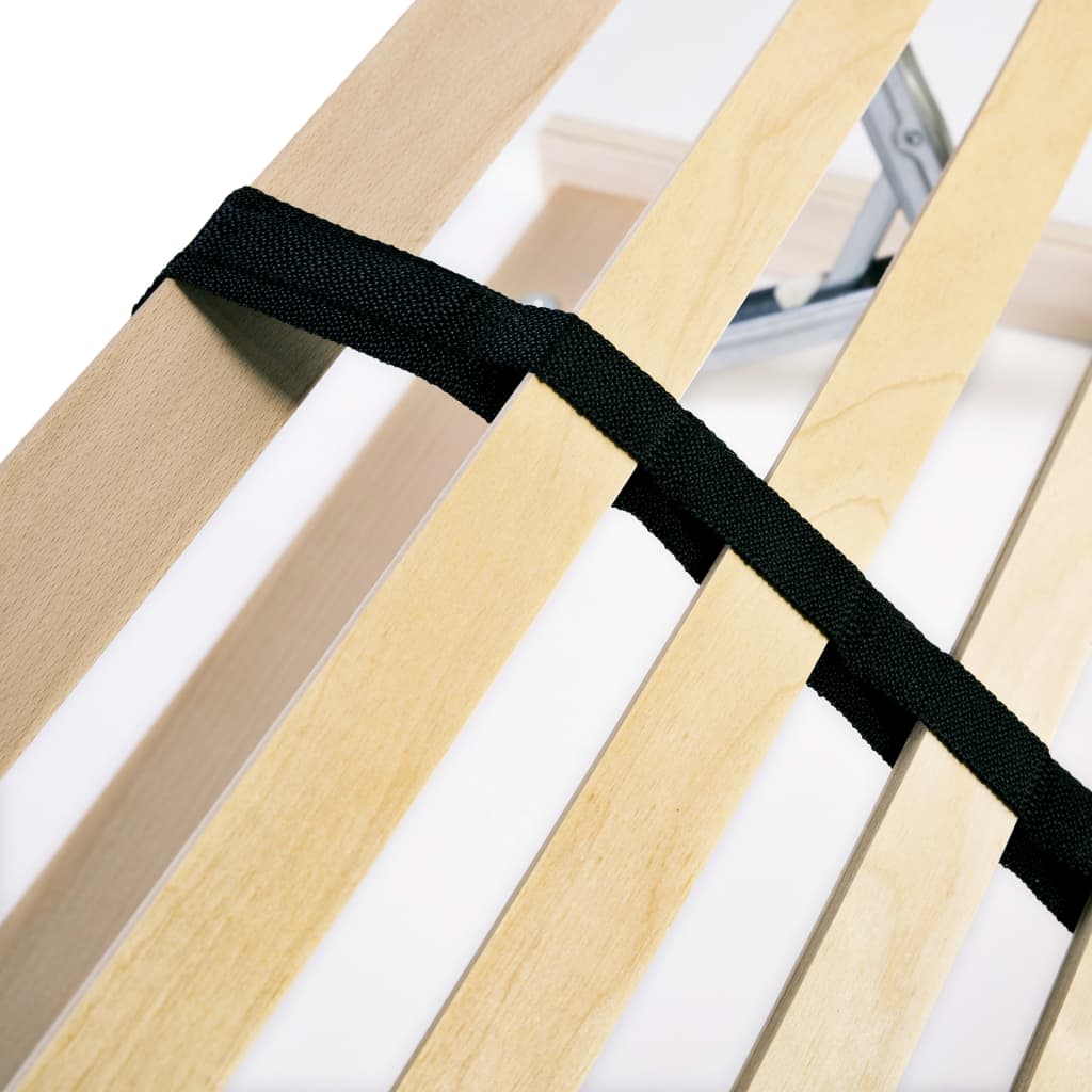 Spilebase med 28 lameller 7 soner 120x200 cm