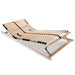 Spilebase med 28 lameller 7 soner 80x200 cm